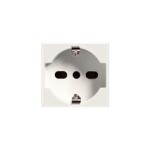 Шуко утичница со сигурносен капак 2P+E, 16A, 250V AC ТИП P30/P17 (2 модули)