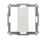 BE-TA5502.01 KNX Push Button, 2-канален, 55, White matt finish