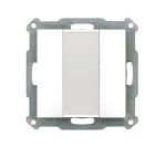 BE-TA5502.G1 KNX Push Button, 2-канален, 55, White glossy finish
