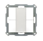 BE-TA5504.01 KNX Push Button, 4-канален, White matt finish