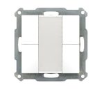 BE-TA5504.G1 KNX Push Button, 4-канален, White glossy finish