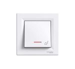 EPH1700321 Тастер ѕвонче со светилка IP20, со навртување