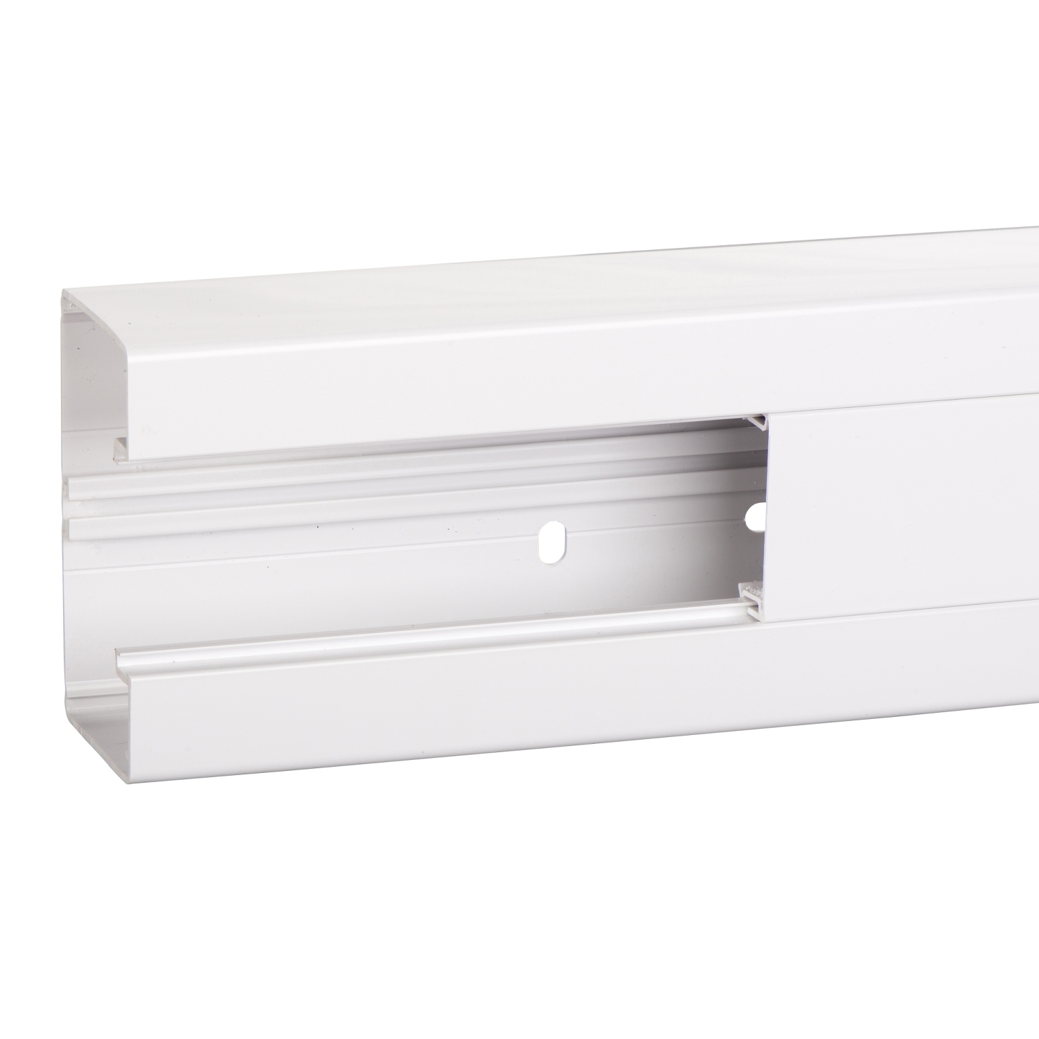 ISM10200P.jpg ISM10200P - Пластичен канал 95х55x2000mm PVC бел - Image 1