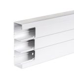 ISM10500P - Пластичен канал 185х55x2000mm PVC бел