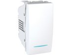 MGU3.101.18N/12N/25N Еднонасочен прекинувач со сина сигнализација 10AX - 1 модул со опружен приклучок