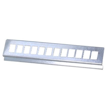 Patch panel 10" за 12 модули RJ45