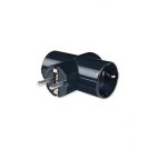 Разводник T со 3 приклучници 16A 250V~, црн 320.13