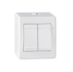 ПРЕКИНУВАЧ СЕРИСКИ OG POWER10A 250V~ IP44, бела 252.00