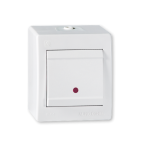 ПРЕКИНУВАЧ ОБИЧЕН ИНДИКАТОРСКИ OG POWER IP44 16A 250V~ 2591.00