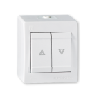 ТАСТЕР ЗА РОЛЕТНИ OG POWER  10A 250V~ I  бел, 257.00
