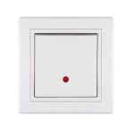 Прекинувач обичен индик. PRESTIGE 16A 250V~, бел 6191.00